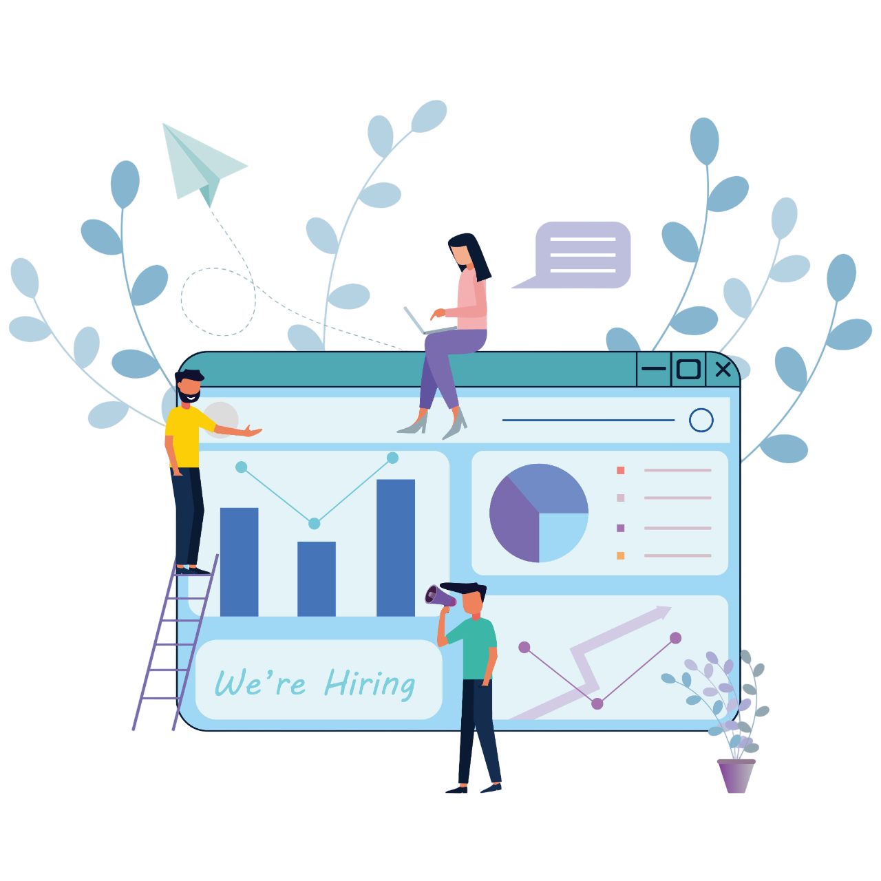 —Pngtree—vector illustration of people building 5326478 Photoroom